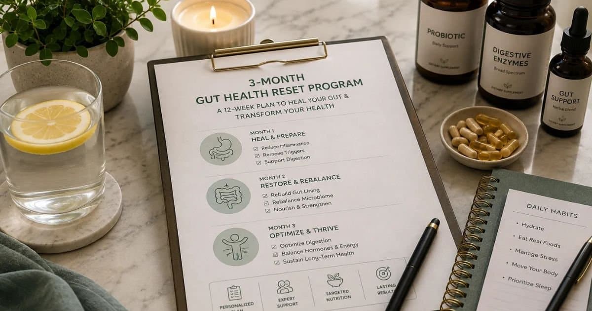 3-Month Gut Health Reset Program